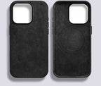 Premium Faux Suede Phone Case – Compatible with iPhone 15 Series