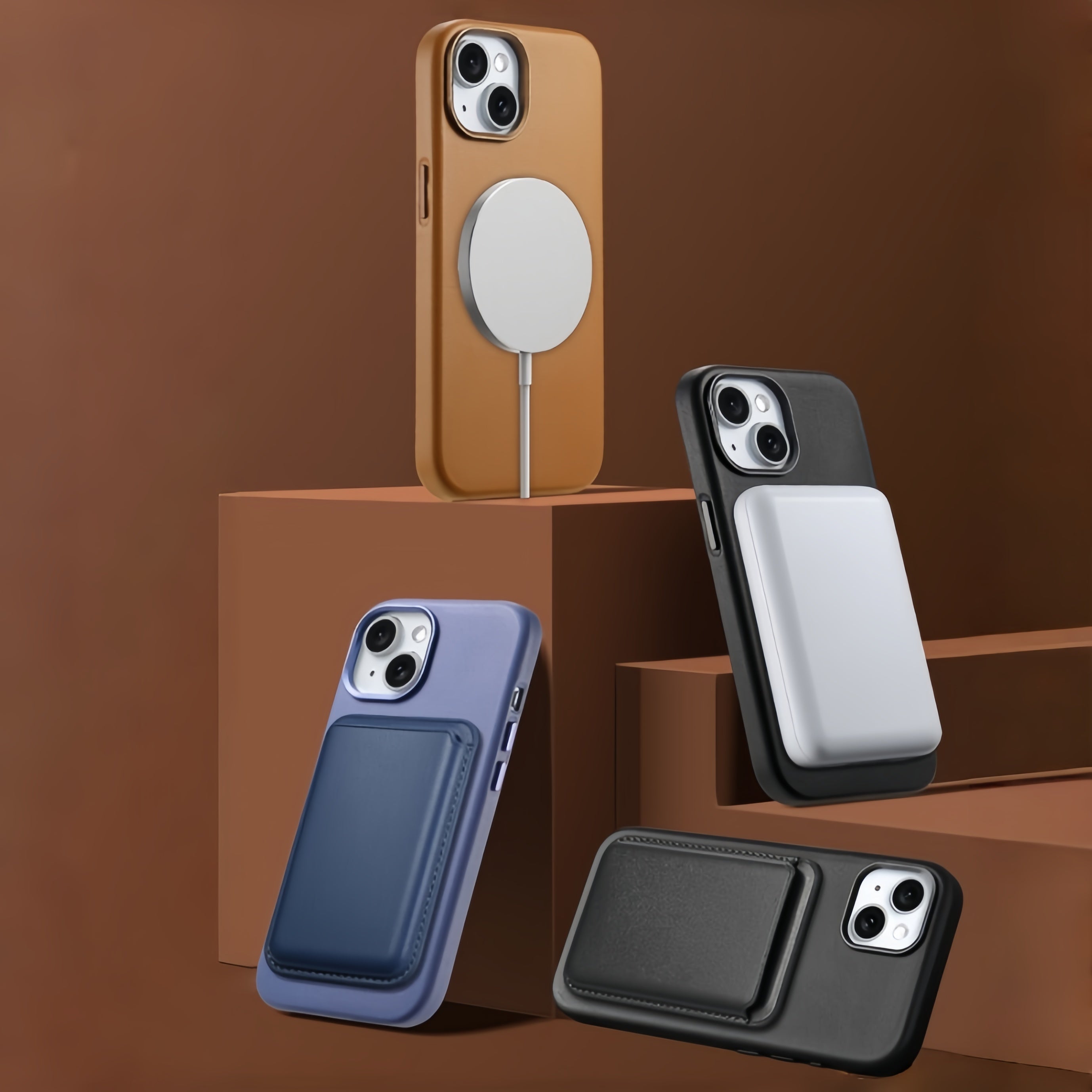 Premium Vegan Leather Phone Case – iPhone 17 Series