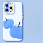 The Bite of an Apple Silicone Phone Case – Compatible with iPhone 15 Series