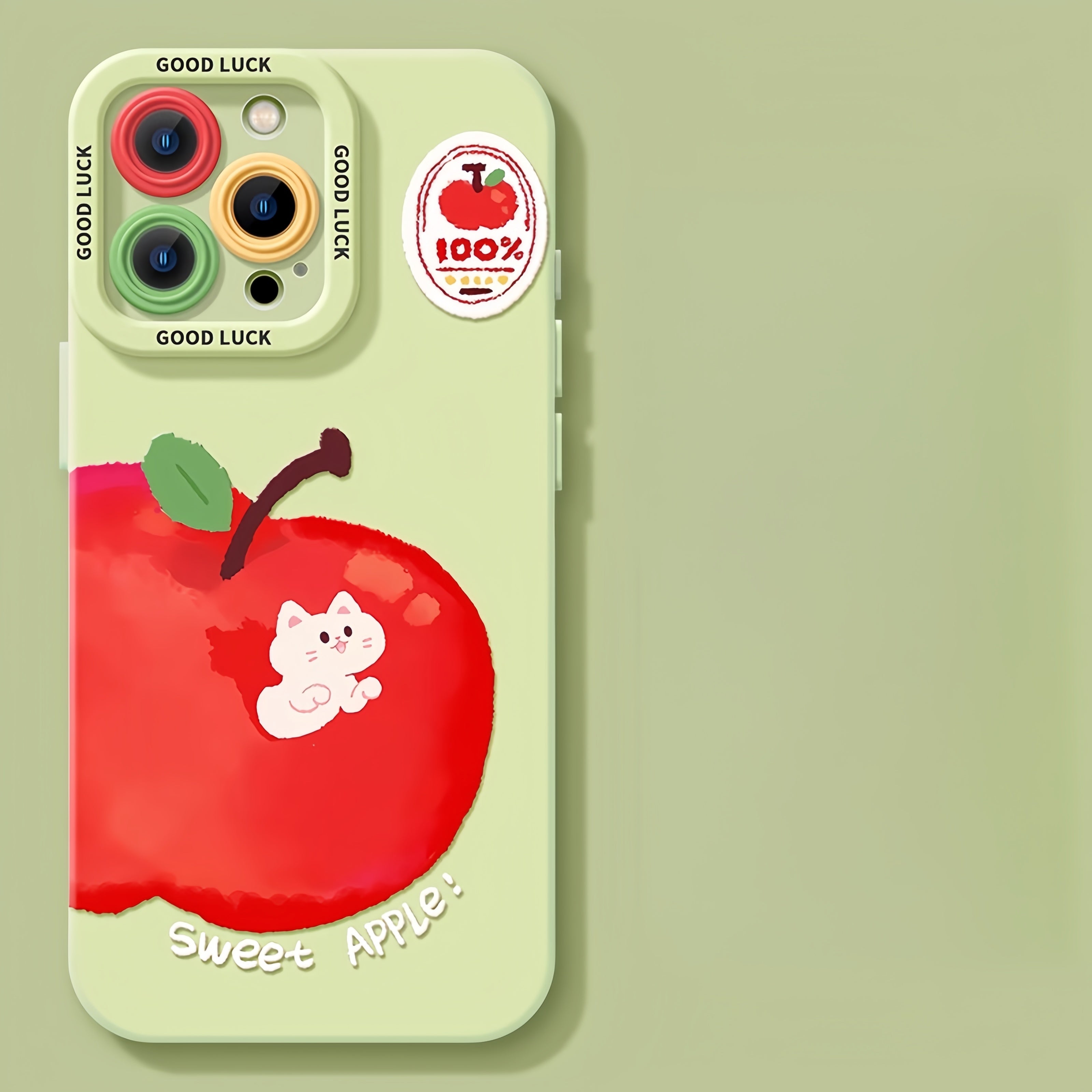 The Bite of an Apple Silicone Phone Case – Compatible with iPhone 15 Series