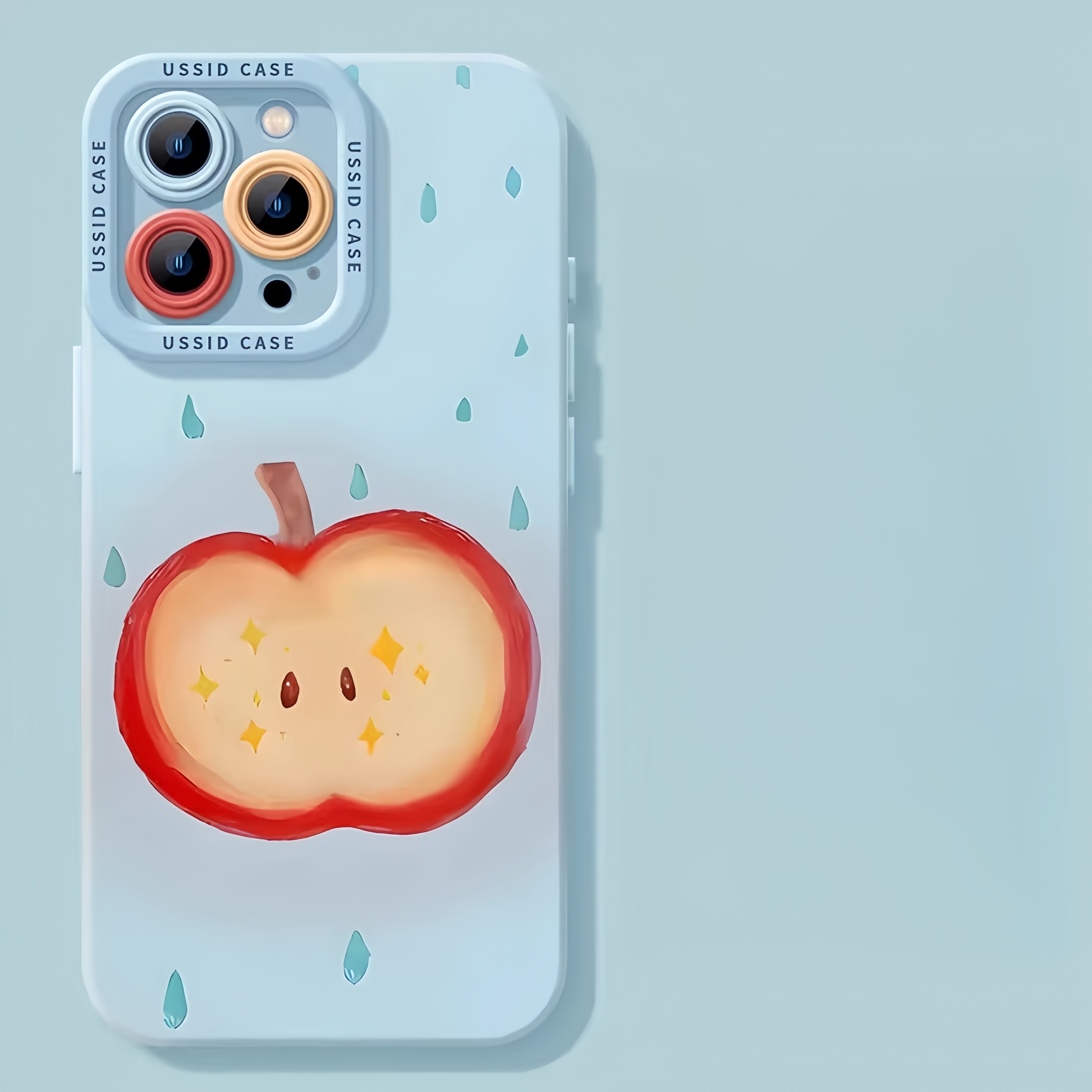 The Bite of an Apple Silicone Phone Case – Compatible with iPhone 15 Series