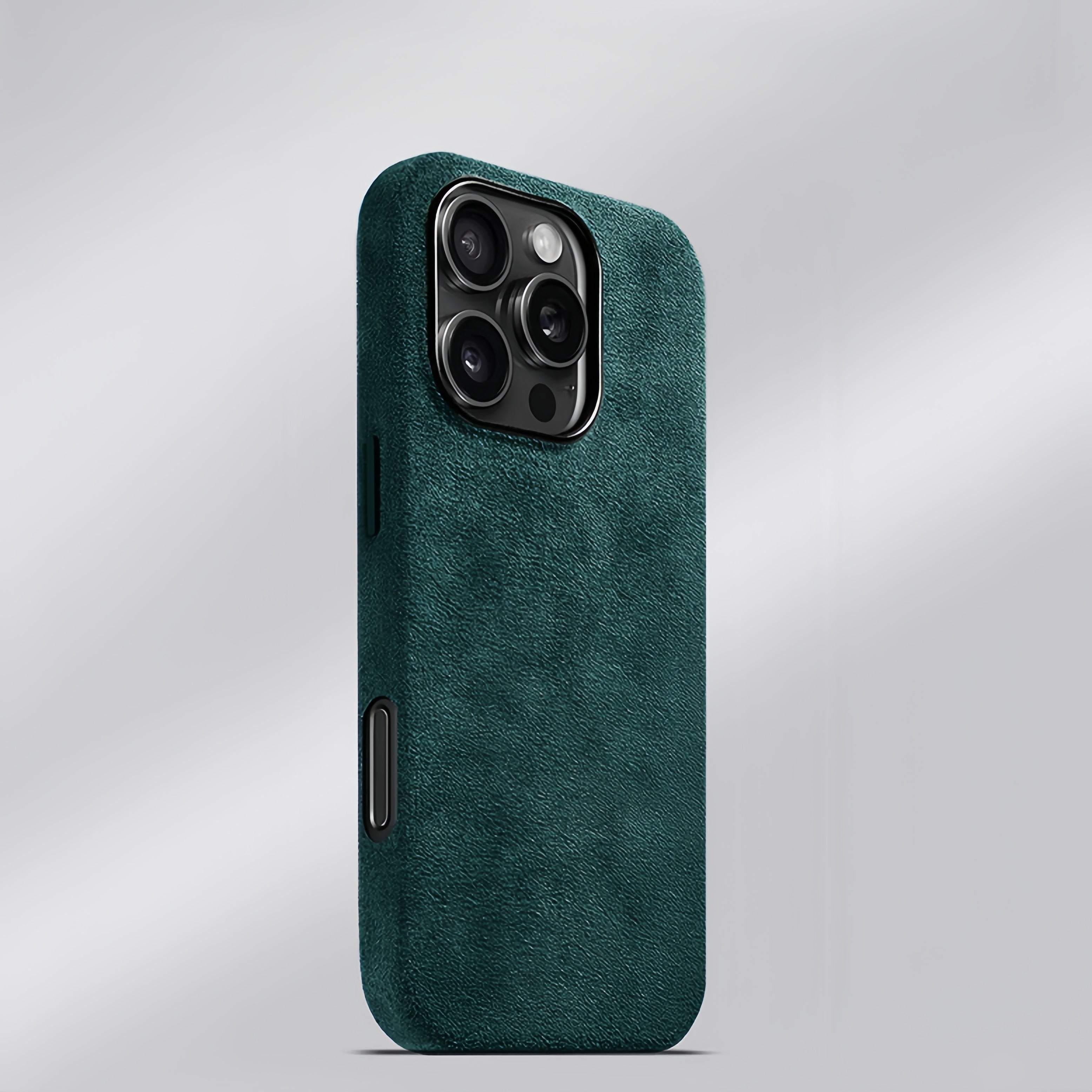 Premium Faux Suede Phone Case – Compatible with iPhone 15 Series