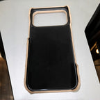 Hand-Crafted Leather Crocodile-Embossed Cream White Phone Case – Compatible with iPhone 17 Series