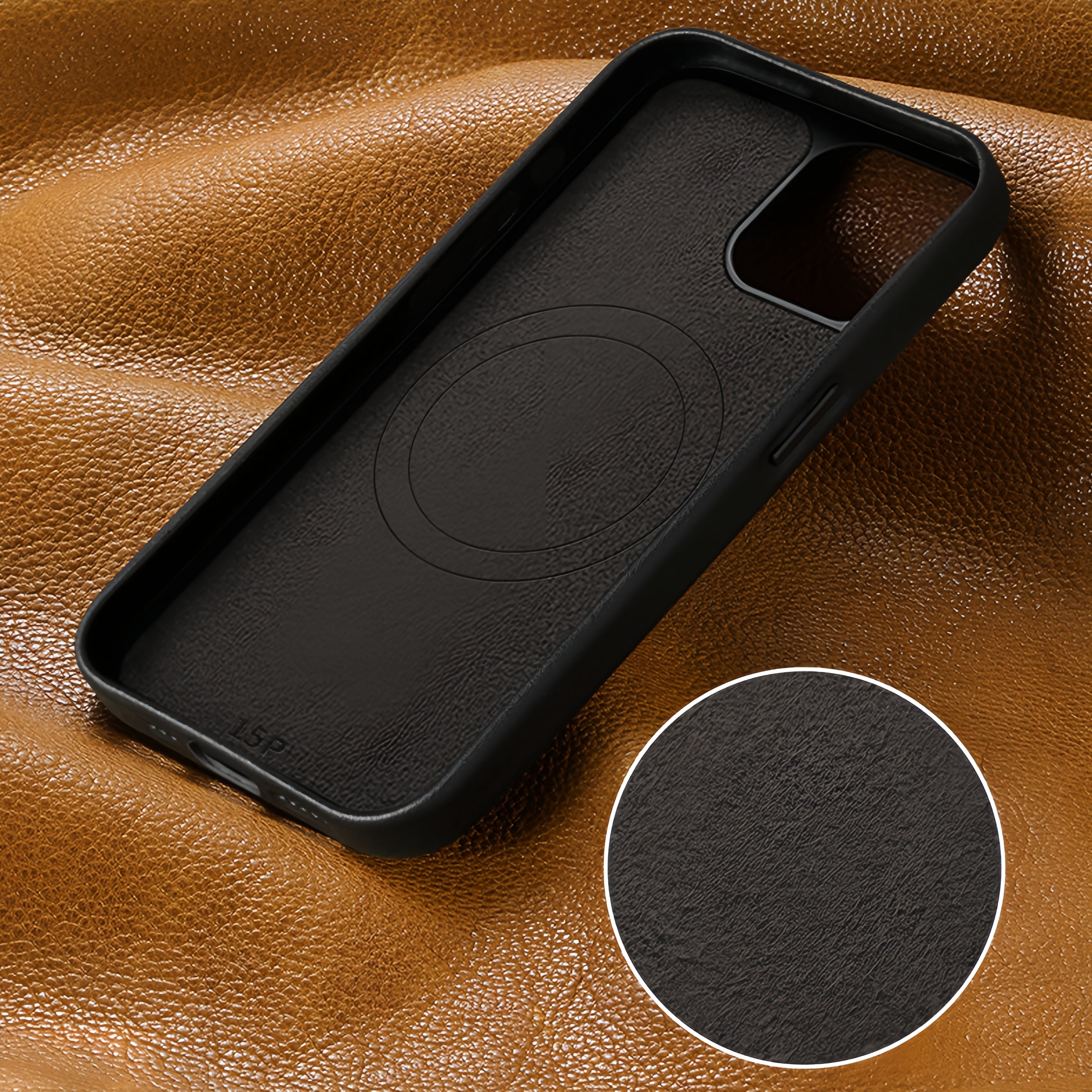 Premium Vegan Leather Phone Case – iPhone 17 Series
