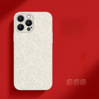 Traditional Chinese-Inspired Faux Leather Phone Case – iPhone 16 Series